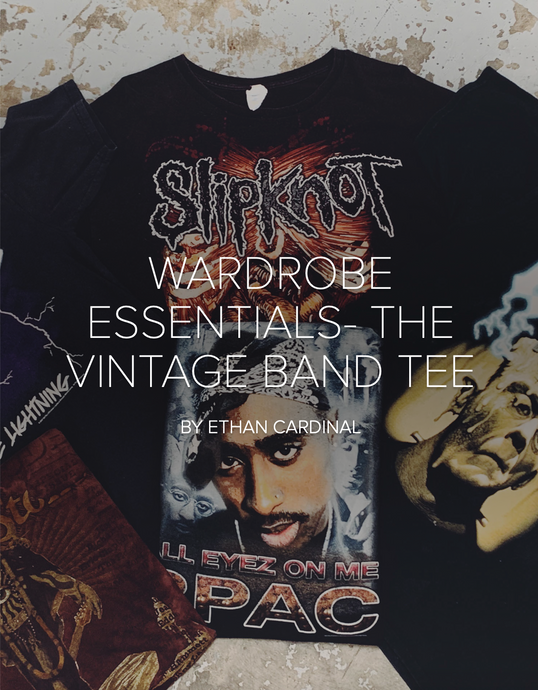 Wardrobe Essentials- The Vintage Band Tee