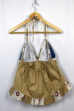 Load image into Gallery viewer, Reworked Halterneck Babydoll Top