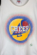 Load image into Gallery viewer, 80s/90s Cheer "Just For The Thrill Of It" Singlet