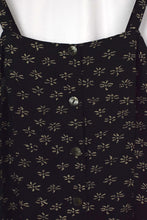 Load image into Gallery viewer, Black Floral Print Dress