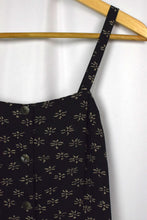 Load image into Gallery viewer, Black Floral Print Dress