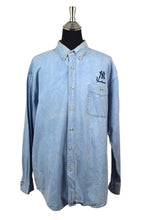 Load image into Gallery viewer, 90s New York Yankees MLB Denim Shirt