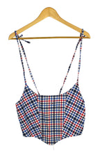 Load image into Gallery viewer, Reworked Tommy Hilfiger Brand Corset Style Top