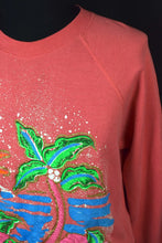 Load image into Gallery viewer, 80s/90s Painted Tropical Sunset Sweatshirt