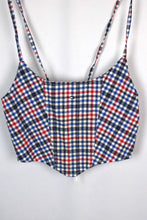Load image into Gallery viewer, Reworked Tommy Hilfiger Brand Corset Style Top