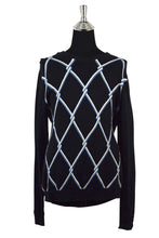 Load image into Gallery viewer, Tommy Hilfiger Diamond Pattern Knitted Jumper