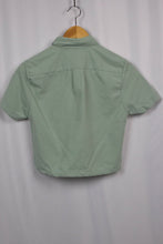 Load image into Gallery viewer, Reworked Ralph Lauren Brand Cropped Top