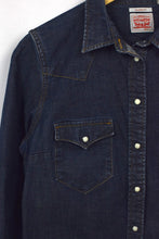 Load image into Gallery viewer, Ladies Levi's Brand Denim Western Shirt
