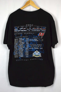 2002 Tampa Bay Buccaneers NFL Champions T-shirt