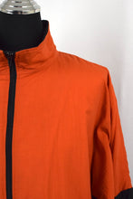 Load image into Gallery viewer, Orange and Black Spray Jacket