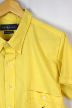 Load image into Gallery viewer, Reworked Crop Ralph Lauren Brand Top