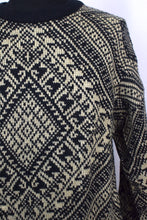 Load image into Gallery viewer, Diamond Pattern Knitted Jumper
