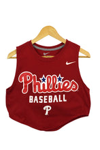 Load image into Gallery viewer, 2015 Reworked Philadelphia Phillies MLB Crop T-shirt
