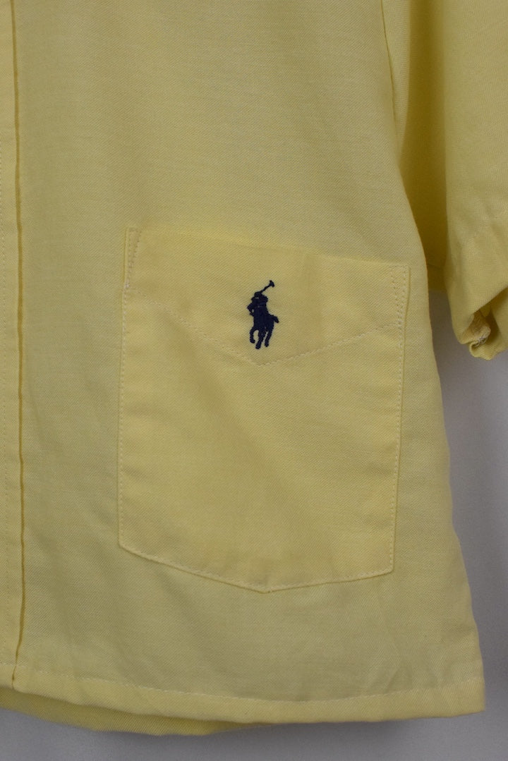 Reworked Ralph Lauren Brand Cropped Top