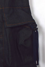 Load image into Gallery viewer, Reworked Denim Cargo Skirt