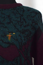 Load image into Gallery viewer, Deer and Birds Knitted Jumper
