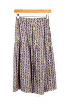 Load image into Gallery viewer, Reworked Abstract Print Skirt
