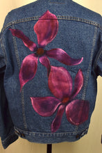 Load image into Gallery viewer, Floral Levis Strauss Brand Denim Jacket
