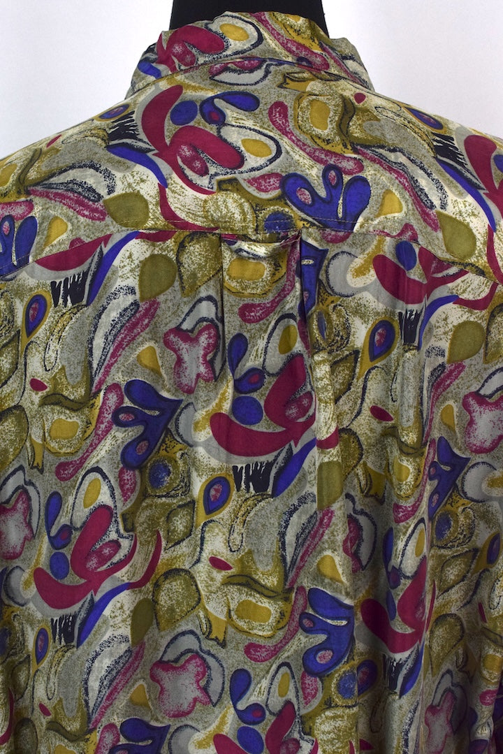 J.T Becket Brand Silk Shirt
