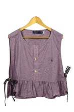 Load image into Gallery viewer, Reworked Ralph Lauren Brand Baby Doll Top