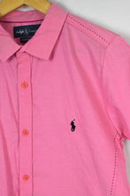 Load image into Gallery viewer, Reworked Cropped Ralph Lauren Brand Top