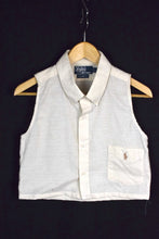 Load image into Gallery viewer, Reworked Cropped Ralph Lauren Brand Top