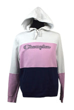 Load image into Gallery viewer, Striped Champion Brand Hoodie