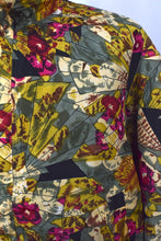 Load image into Gallery viewer, Abstract Floral Print Spray Jacket