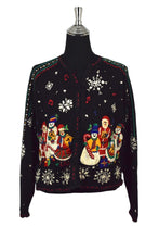 Load image into Gallery viewer, Christmas Caroling Knitted Jumper