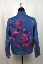 Load image into Gallery viewer, Floral Levis Strauss Brand Denim Jacket
