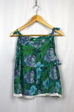 Load image into Gallery viewer, Reworked Baby Doll Tie Up Top