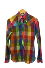 Load image into Gallery viewer, Colourful Checkered Blouse