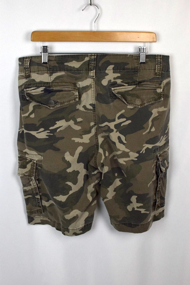 Camouflage Cargo Shorts