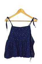 Load image into Gallery viewer, Reworked Baby Doll Tie-Up Top