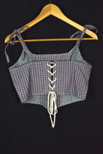 Load image into Gallery viewer, Reworked Ralph Lauren Brand Corset Style Top