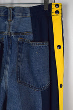 Load image into Gallery viewer, Reworked Nike Track Jeans