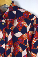 Load image into Gallery viewer, Abstract Floral Print Blouse