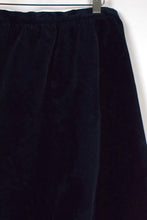 Load image into Gallery viewer, Navy Velvet Skirt
