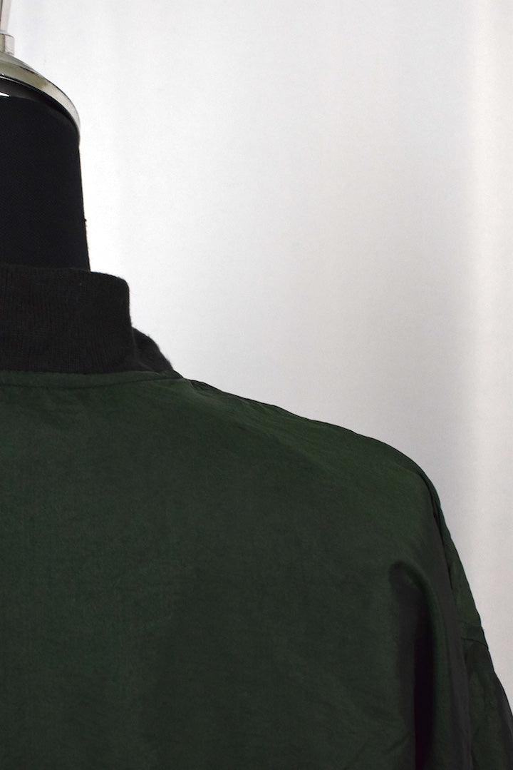 Navy Green Spray Jacket