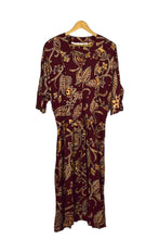 Load image into Gallery viewer, 80s/90s Abstract Floral Print Dress