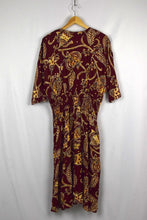 Load image into Gallery viewer, 80s/90s Abstract Floral Print Dress