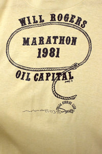 1981 Will Rogers Marathon T-Shirt
