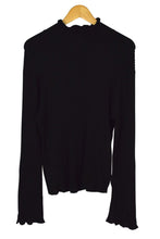 Load image into Gallery viewer, Black Knitted Turtleneck