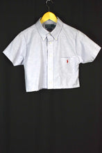 Load image into Gallery viewer, Reworked Ralph Lauren Brand Crop Top