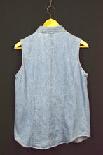 Load image into Gallery viewer, 90s Mickey Mouse Denim Shirt