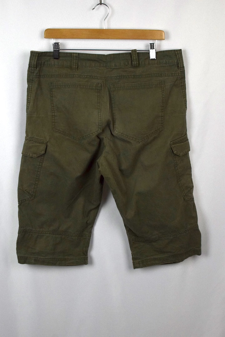 Khaki Cargo Shorts