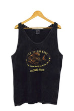 Load image into Gallery viewer, Bad To The Bone Fish Skeleton Tank Top