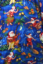 Load image into Gallery viewer, Holiday Santa Print Party Shirt