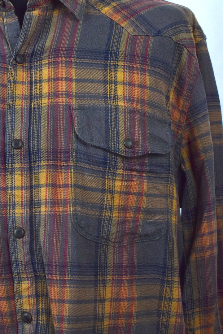 Lucky Brand Checkered Flannel Shirt