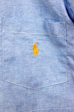 Load image into Gallery viewer, Reworked Ralph Lauren Brand Cropped Top